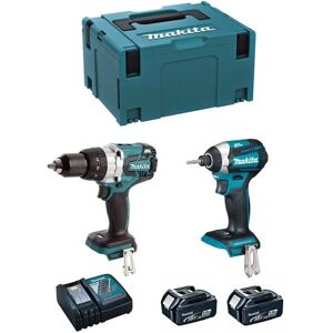 Makita Kit MK227RTJ - Power Tool Set with Drill and Impact Driver Makita Kit MK227RTJ - Power Tool Set with Drill and Impact Driver