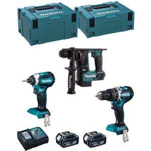 Makita Power Tool Kit MK305RTJ - SDS-Plus, Brushless, LED, 2 Modes Makita Power Tool Kit MK305RTJ - SDS-Plus, Brushless, LED, 2 Modes