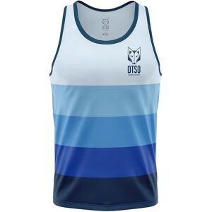OTSO Blue Sleeveless Running T-Shirt - T-Shirt OTSO Blue Sleeveless Running T-Shirt - T-Shirt