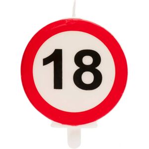 Generieke 18e Verjaardagskaars - Decoratie voor Feest Generieke 18e Verjaardagskaars - Decoratie voor Feest