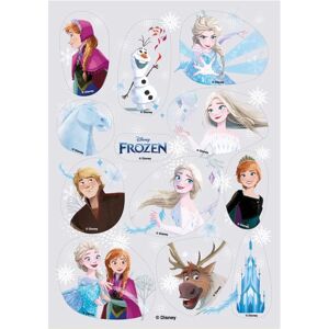 Décor en azyme Reines des Neiges - Découpe pour gâteau - Publicité Décor en azyme Reines des Neiges - Découpe pour gâteau - Publicité