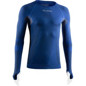 T-shirt Cristallo Lurbel A Maniche Lunghe Blu Cobalto T-shirt Cristallo Lurbel A Maniche Lunghe Blu Cobalto