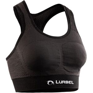 Soutien-gorge de sport Lurbel Cristallo noir foncé - L - Publicité Soutien-gorge de sport Lurbel Cristallo noir foncé - L - Publicité