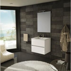 Aparador de baño suspendido Aquore - Moderno, Blanco, 80cm - Tipo de producto Aparador de baño suspendido Aquore - Moderno, Blanco, 80cm - Tipo de producto