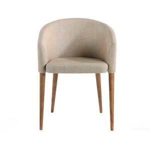 Chaise de Salle à Manger Moderne en Tissu Beige - Chaise - Publicité Chaise de Salle à Manger Moderne en Tissu Beige - Chaise - Publicité