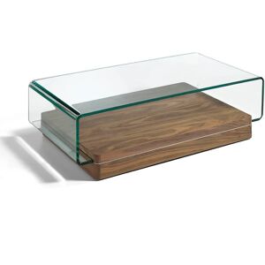 Table basse Angel Cerdá Bois Naturel/Nogal - 2004 - Publicité Table basse Angel Cerdá Bois Naturel/Nogal - 2004 - Publicité