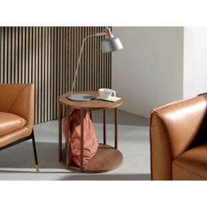 Table d'Angle en Noyer Angel Cerdá - Style Moderne - Durable et Élégante - Publicité Table d'Angle en Noyer Angel Cerdá - Style Moderne - Durable et Élégante - Publicité