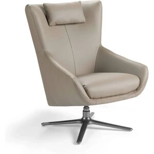 Angel Cerdá Swivel Leather Armchair - Model 5044 Angel Cerdá Swivel Leather Armchair - Model 5044