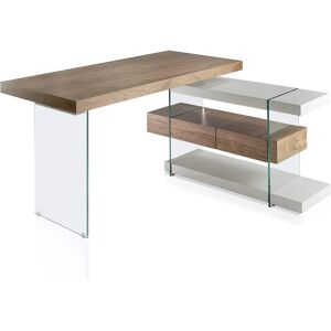 Angel Cerdá Walnut Modern Office Desk - 3003 Angel Cerdá Walnut Modern Office Desk - 3003