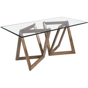 Mesa de comedor Nogal Angel Cerdá - 180x90cm - Diseño Moderno Mesa de comedor Nogal Angel Cerdá - 180x90cm - Diseño Moderno