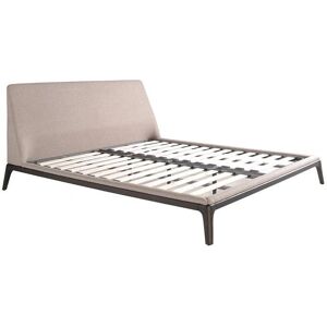 Lit en Tissu Gris Angel Cerdá - Design Moderne - 192x200x101cm - Publicité Lit en Tissu Gris Angel Cerdá - Design Moderne - 192x200x101cm - Publicité