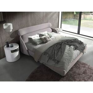 Lit en Tissu Gris Clair Angel Cerdá - Design Moderne - 207x250x102cm - Publicité Lit en Tissu Gris Clair Angel Cerdá - Design Moderne - 207x250x102cm - Publicité