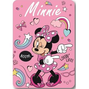 Minnie Mouse Pinke Decke - 100x140cm Fleece Kinderdecke Minnie Mouse Pinke Decke - 100x140cm Fleece Kinderdecke