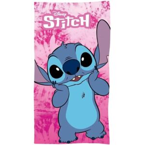 Serviette de plage en coton rose Disney Stitch - Towel - Publicité Serviette de plage en coton rose Disney Stitch - Towel - Publicité