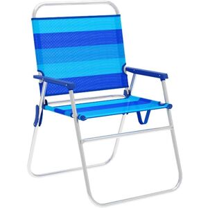 Marbueno Blue Folding Chair - Lightweight, Breathable, Resistant Marbueno Blue Folding Chair - Lightweight, Breathable, Resistant
