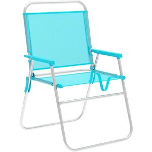 Silla Plegable Marbueno - Aguamarina Moderna - Ligera y Portátil Silla Plegable Marbueno - Aguamarina Moderna - Ligera y Portátil
