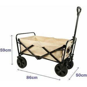 Carro Multiusos Plegable de Acero Marbueno - Soporta 150 kg Carro Multiusos Plegable de Acero Marbueno - Soporta 150 kg