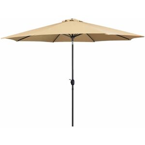 Sombrilla Marbueno D300 cm - Sombrilla, 8 Varillas, Poliéster, Marrón - Jardín, Piscina, Terraza Sombrilla Marbueno D300 cm - Sombrilla, 8 Varillas, Poliéster, Marrón - Jardín, Piscina, Terraza
