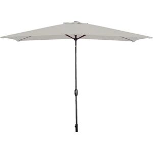 Sombrilla Marbueno 8 Varillas 200x300cm Poliéster Blanco Jardín Sombrilla Marbueno 8 Varillas 200x300cm Poliéster Blanco Jardín