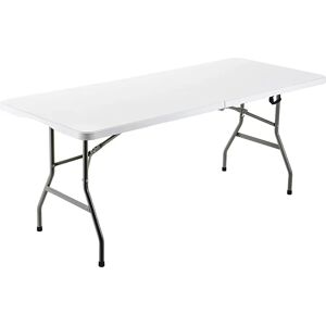 Table Pliable Marbueno - 10529 - Résine Blanche - Camping, Plage, Restauration - Publicité Table Pliable Marbueno - 10529 - Résine Blanche - Camping, Plage, Restauration - Publicité