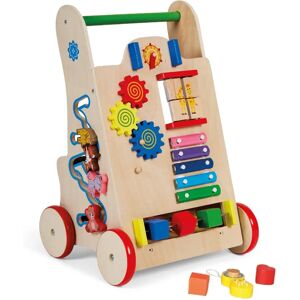 Buddy Baby Marcheur en Bois Oslo/Multicolor - Baby Walker - Publicité Buddy Baby Marcheur en Bois Oslo/Multicolor - Baby Walker - Publicité