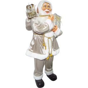 MEDIAWAVE STORE - Figurine du Père Noël Rose à Paillettes - Décoration - Publicité MEDIAWAVE STORE - Figurine du Père Noël Rose à Paillettes - Décoration - Publicité