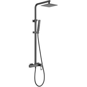 Colonna doccia nera opaca regolabile Imex - Tipo di doccia Colonna doccia nera opaca regolabile Imex - Tipo di doccia
