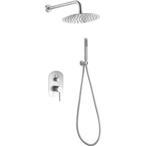 Imex - Set Doccia Moderno con Testa Anti-Calcare da 25cm Imex - Set Doccia Moderno con Testa Anti-Calcare da 25cm