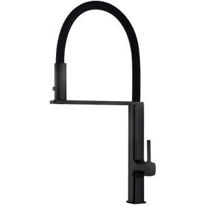 GREENICE GCE019/NG - Rubinetto Cucina Nero Opaco - Alta, Rimovibile GREENICE GCE019/NG - Rubinetto Cucina Nero Opaco - Alta, Rimovibile