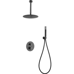 Colonna doccia nera gun metal Top di Imex - Tipo di doccia Colonna doccia nera gun metal Top di Imex - Tipo di doccia