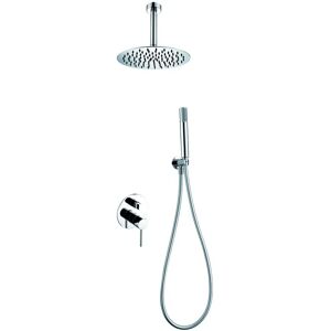Imex - Set doccia moderno con soffione anticalcare da 25cm Imex - Set doccia moderno con soffione anticalcare da 25cm