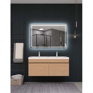 Espejo de baño LEDIMEX - Modelo HOLAN009/120 - Cuadrado, Antivaho, 120x80cm Espejo de baño LEDIMEX - Modelo HOLAN009/120 - Cuadrado, Antivaho, 120x80cm