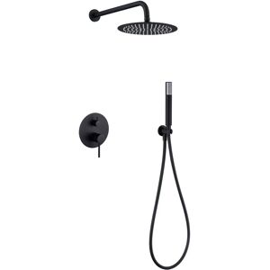 Set doccia nero opaco Monza IMEX - Tipo di doccia Set doccia nero opaco Monza IMEX - Tipo di doccia