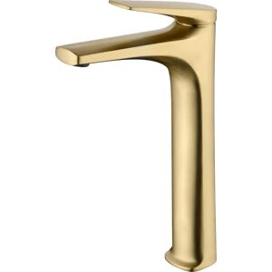Imex Delos Hochbogen Einhand-Basinschieber – Gebürstete Gold-Finish Imex Delos Hochbogen Einhand-Basinschieber – Gebürstete Gold-Finish