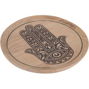 Plateau Fatima en Bois Fait Main de Signes Grimalt - Décor Ethnique Plateau Fatima en Bois Fait Main de Signes Grimalt - Décor Ethnique