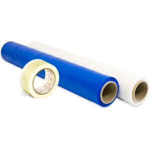 Ofituria Blue White Stretch Pack - Packaging Film for Moving & Storage Ofituria Blue White Stretch Pack - Packaging Film for Moving & Storage