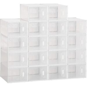 Organizador modular de zapatos Homcom 18 cubos EU43 - Almacenamiento Organizador modular de zapatos Homcom 18 cubos EU43 - Almacenamiento