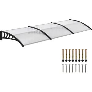 Toldo de Protección de Aluminio Outsunny - Para Puertas y Ventanas Toldo de Protección de Aluminio Outsunny - Para Puertas y Ventanas