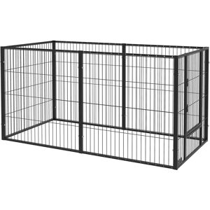 PawHut Corral Metálico Ajustable para Perros - Mascotas Pequeñas y Medianas PawHut Corral Metálico Ajustable para Perros - Mascotas Pequeñas y Medianas