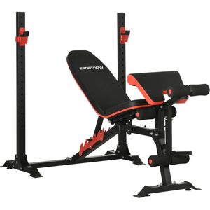 Banco de Musculación SPORTNOW con respaldo reclinable y soporte ajustable Banco de Musculación SPORTNOW con respaldo reclinable y soporte ajustable