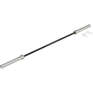 SPORTNOW Barra de Pesas de Acero 180cm Ø50mm Carga 200kg Gimnasio SPORTNOW Barra de Pesas de Acero 180cm Ø50mm Carga 200kg Gimnasio