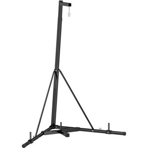 Soporte para Saco de Boxeo SPORTNOW Altura Ajustable Espacio Ahorrador Negro Soporte para Saco de Boxeo SPORTNOW Altura Ajustable Espacio Ahorrador Negro