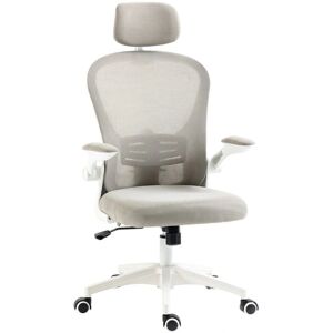 Silla de oficina Vinsetto con respaldo de malla - soporte ajustable para cabeza y lumbar Silla de oficina Vinsetto con respaldo de malla - soporte ajustable para cabeza y lumbar