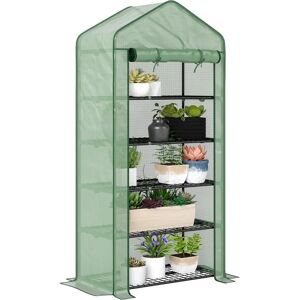 Serre Outsunny - Serre de jardin à 5 niveaux, résistante aux UV, cadre en acier - Publicité Serre Outsunny - Serre de jardin à 5 niveaux, résistante aux UV, cadre en acier - Publicité