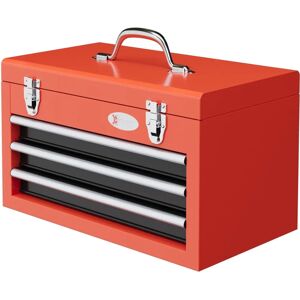 Caja de Herramientas de Acero Durhand con 3 Cajones y Bandeja Superior Caja de Herramientas de Acero Durhand con 3 Cajones y Bandeja Superior