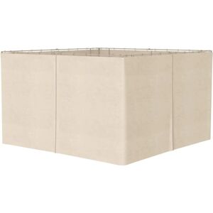 Paredes Laterales Beiges Outsunny para Cenador 3x3m - Pérgola Paredes Laterales Beiges Outsunny para Cenador 3x3m - Pérgola