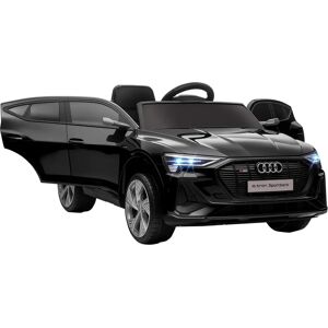 Coche eléctrico infantil HOMCOM Audi E-tron - Negro - 3-5 km/h Coche eléctrico infantil HOMCOM Audi E-tron - Negro - 3-5 km/h