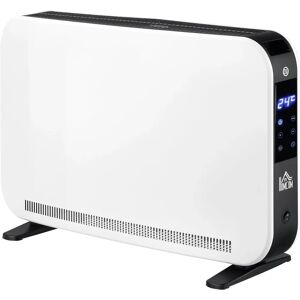 Calefactor Eléctrico HOMCOM 1830-2180W Blanco 3 Modos Calefactor Eléctrico HOMCOM 1830-2180W Blanco 3 Modos