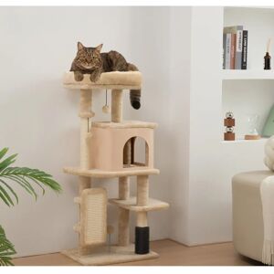PawHut - CatTree 104 - 104cm - Beige - Árbol para gatos PawHut - CatTree 104 - 104cm - Beige - Árbol para gatos