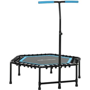 Cama Elástica de Fitness Azul Ajustable Sportnow - 114x114x132 cm Cama Elástica de Fitness Azul Ajustable Sportnow - 114x114x132 cm